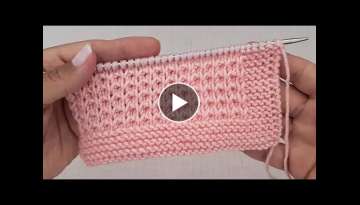 Very Easy Vest Knitting Pattern / Super Easy Knitting Tutorial Beginner Sewing Blanket Pattern