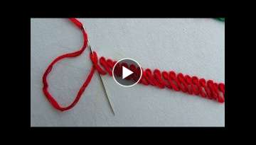 Chinese Knot stitch / basic hand embroidery tutorial
