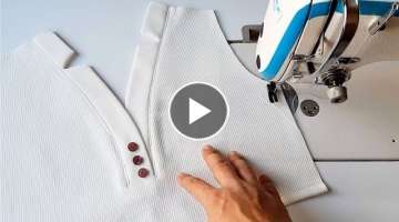 easy neck and smart design for beginners / Best sewing tips and tricks