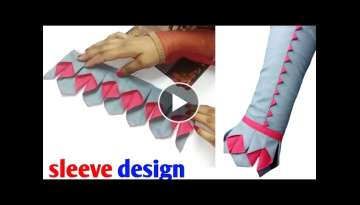 Full tutorial new Style Sleeve Design Cut and Sew