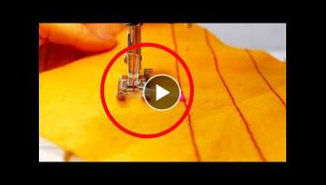Great sewing tips to complete your sewing project more easily