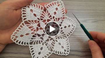 Beautiful Flowers Crochet Knitting / Free Online Tutorial Crochet Knitting for Beginners