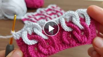 Super Easy Crochet Knitting - You will love the crochet knitting pattern