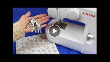 A great key sewing idea/DIY sewing techniques