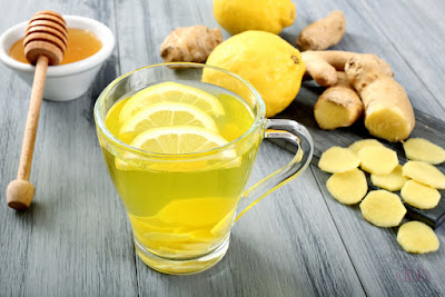 Bal Zencefil Limon Karışımı